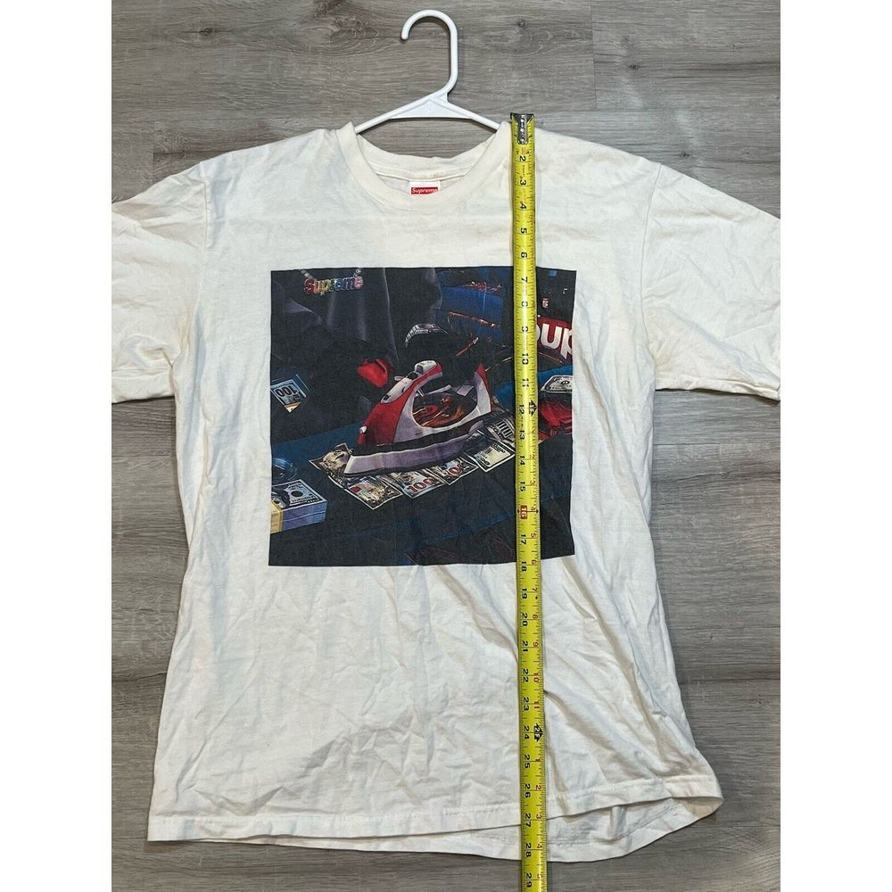 SS22 SUPREME GAS ALWAYS OPEN BOX LOGO TEE T‎ SHIRT WHITE SZ Medium - Picture 2 of 6